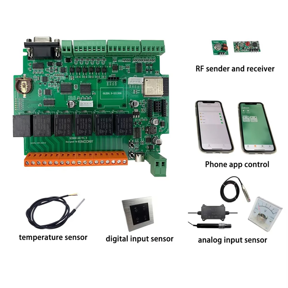Home Automation Systems Diy - Плата разработки KC868-A6 MQTT Web HTTP