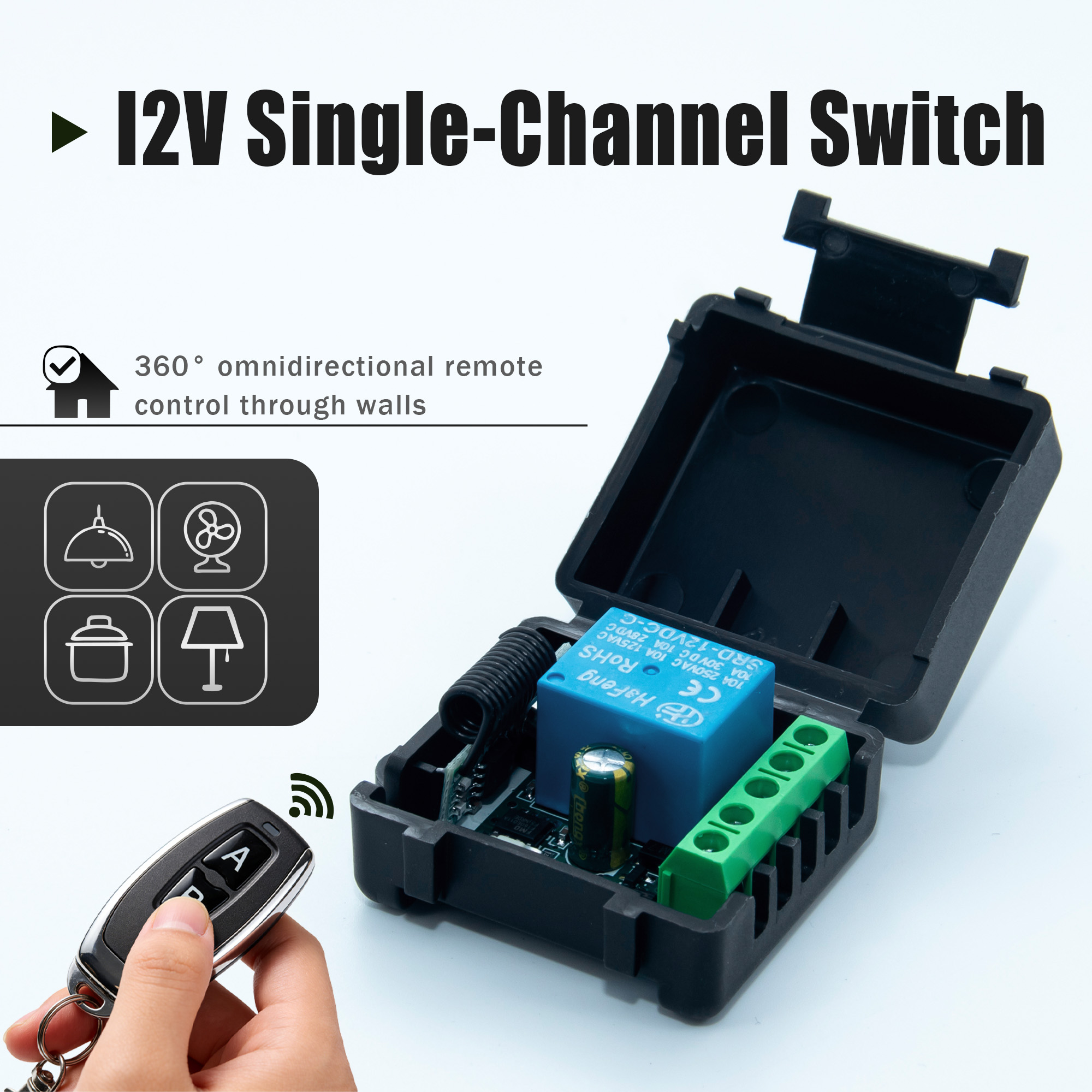 Беспроводной выключатель с дис – обзор и цена 433Mhz Receiver Module