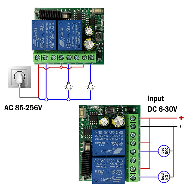 Двухканальный радиочастотный ( – обзор и цена 433Mhz Receiver Module