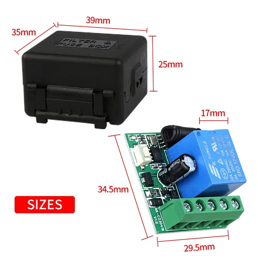 Беспроводной модуль-выключател – обзор и цена 433Mhz Receiver Module
